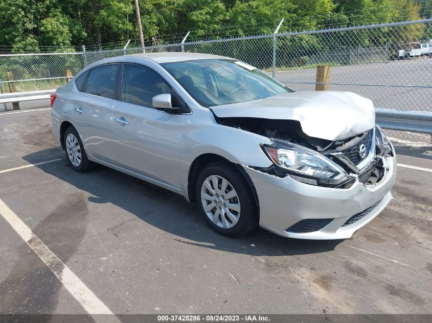 2019 NISSAN SENTRA S - 3N1AB7AP2KY258454