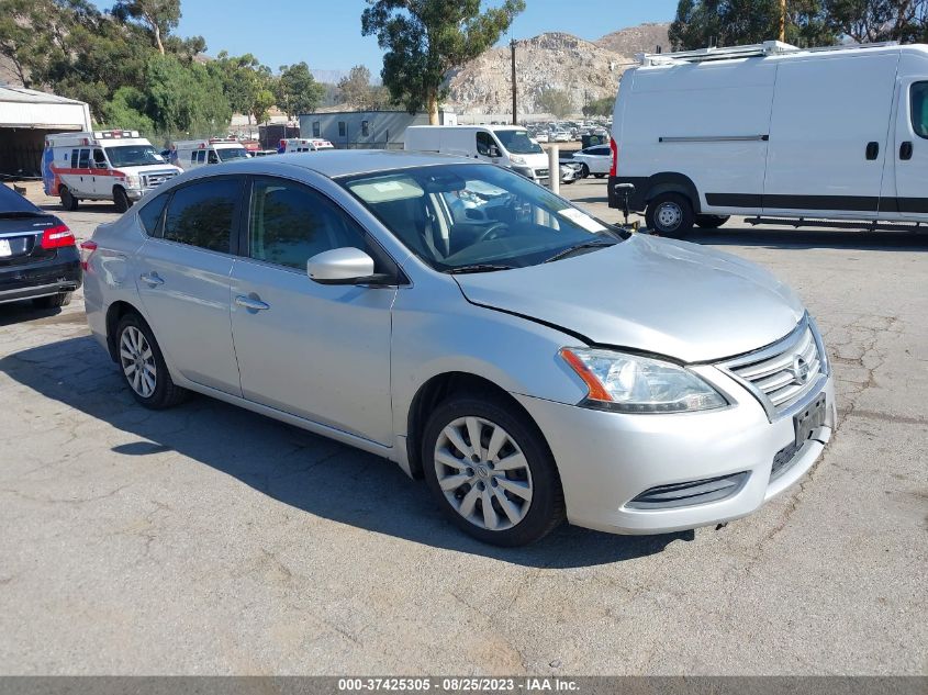 2015 NISSAN SENTRA S/SV/SR/SL - 3N1AB7AP9FY380122