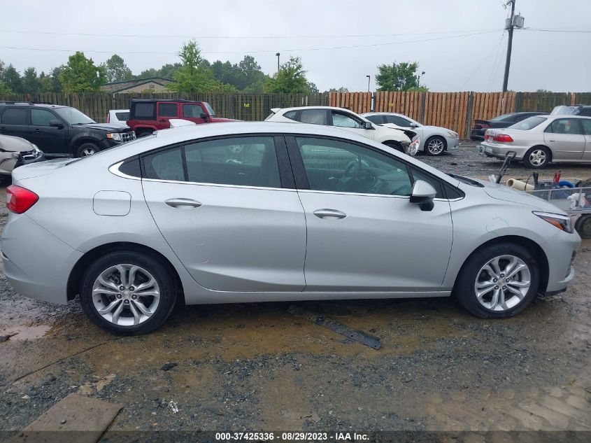 2019 CHEVROLET CRUZE LT - 1G1BE5SM6K7125126