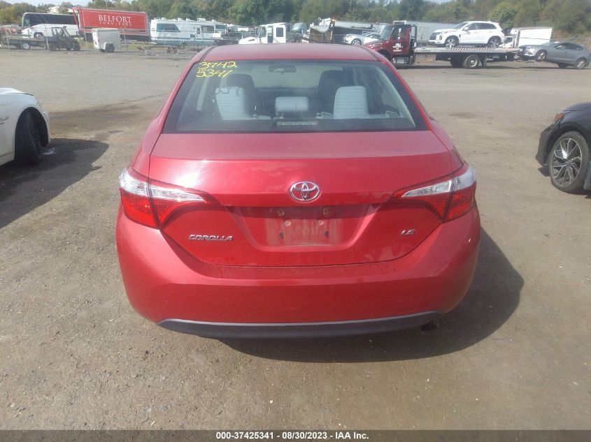 2014 TOYOTA COROLLA L/LE/S/S PLUS/LE PLUS - 2T1BURHE2EC134829