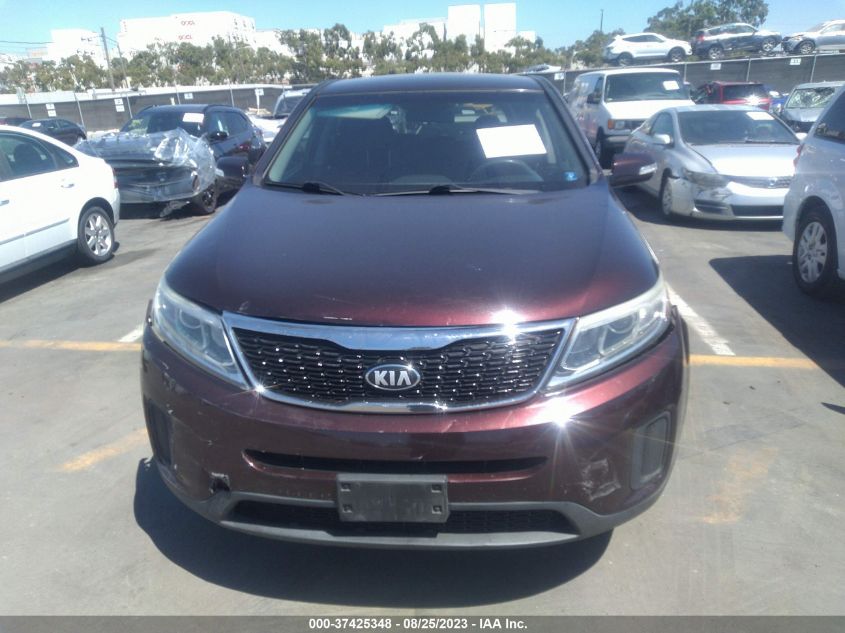 2014 KIA SORENTO LX - 5XYKT3A61EG482290