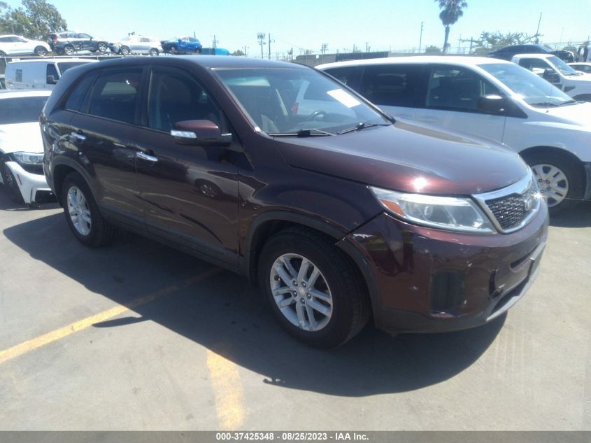 2014 KIA SORENTO LX - 5XYKT3A61EG482290