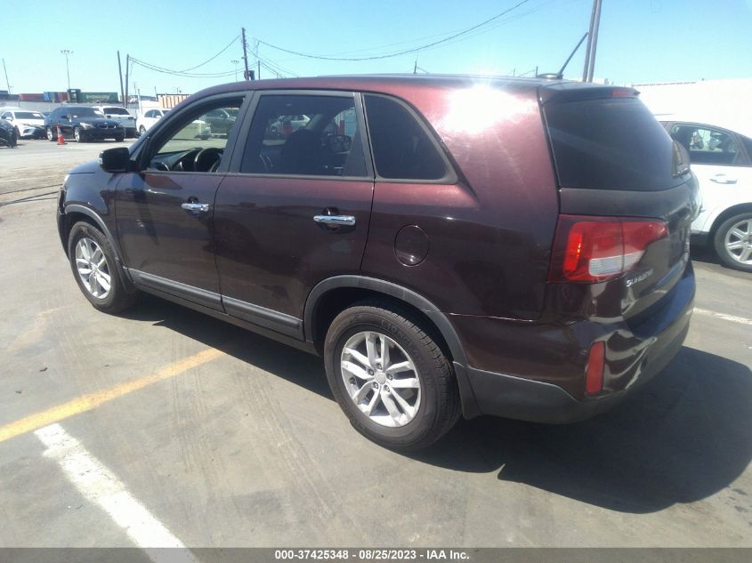 2014 KIA SORENTO LX - 5XYKT3A61EG482290