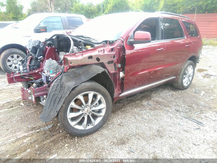 2022 DODGE DURANGO SXT - 1C4RDJAG6NC181981
