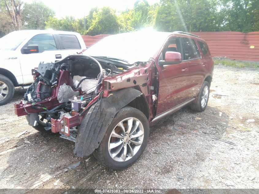 2022 DODGE DURANGO SXT - 1C4RDJAG6NC181981