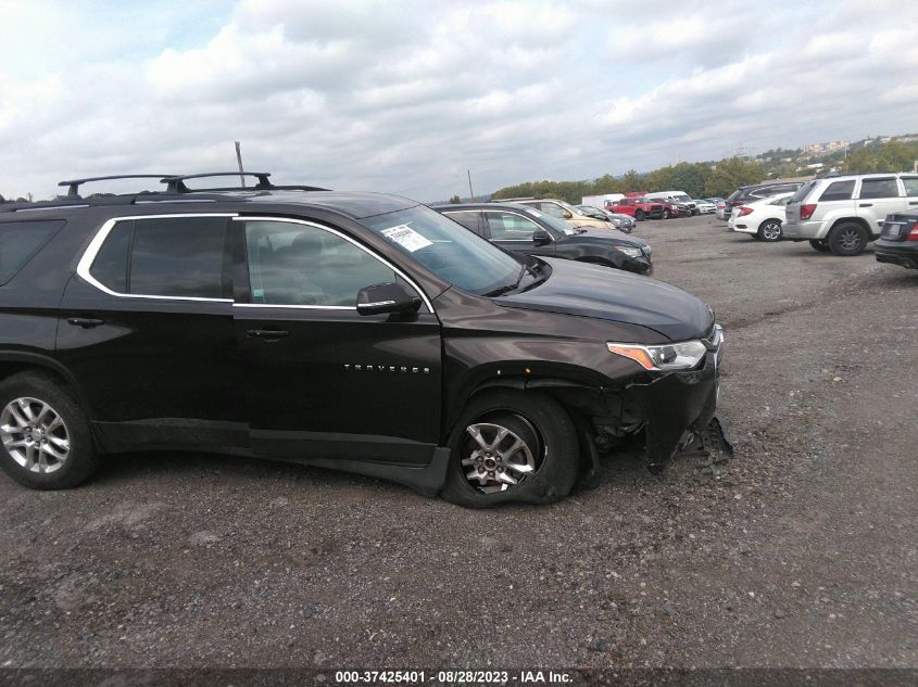 2019 CHEVROLET TRAVERSE LT - 1GNERGKW0KJ199724