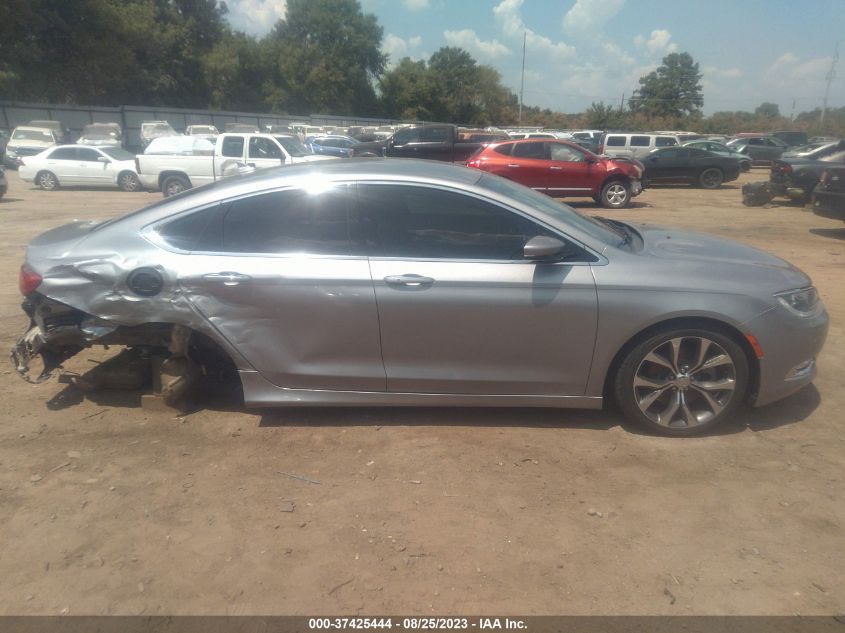 2015 CHRYSLER 200 C - 1C3CCCCG3FN501379