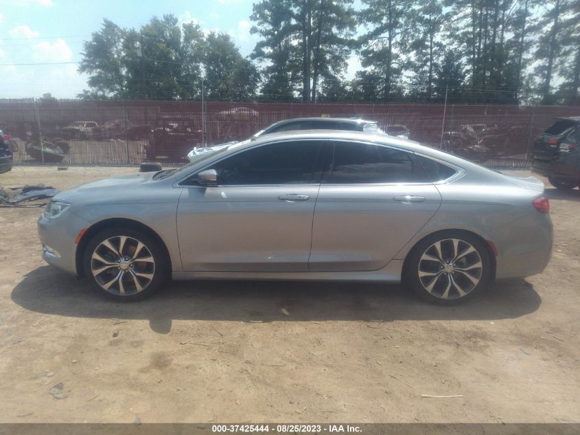 2015 CHRYSLER 200 C - 1C3CCCCG3FN501379