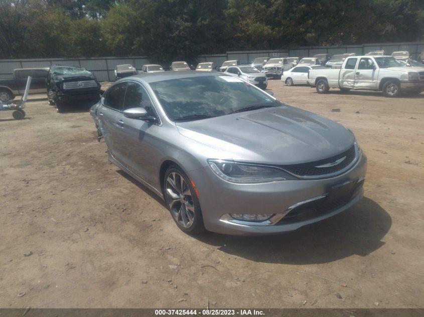 2015 CHRYSLER 200 C - 1C3CCCCG3FN501379
