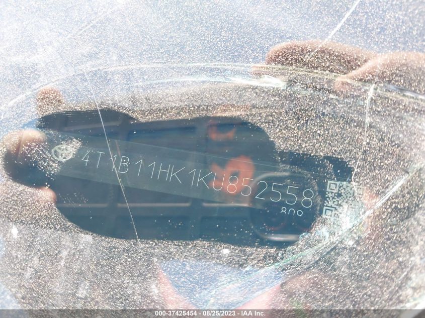2019 TOYOTA CAMRY LE/SE/XLE/L - 4T1B11HK1KU852558