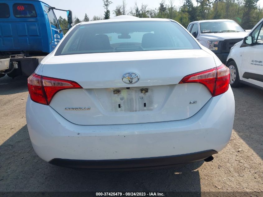 2018 TOYOTA COROLLA LE - 5YFBURHE6JP797413