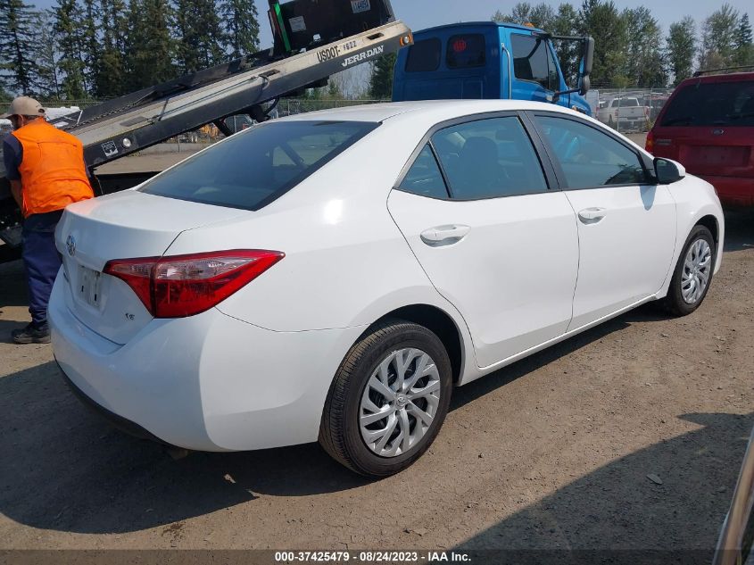 2018 TOYOTA COROLLA LE - 5YFBURHE6JP797413