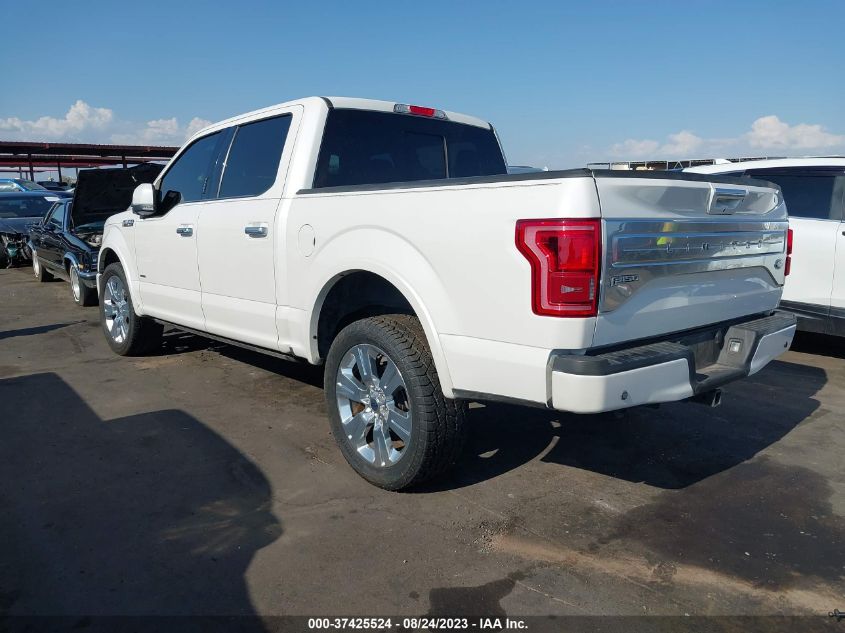 2016 FORD F-150 LIMITED - 1FTEW1EG2GFB53471