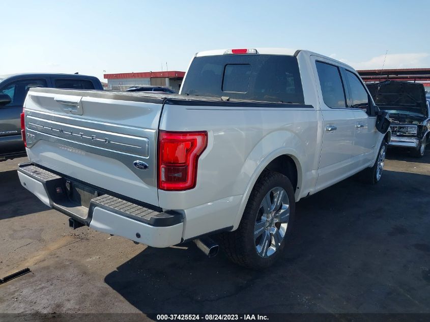 2016 FORD F-150 LIMITED - 1FTEW1EG2GFB53471
