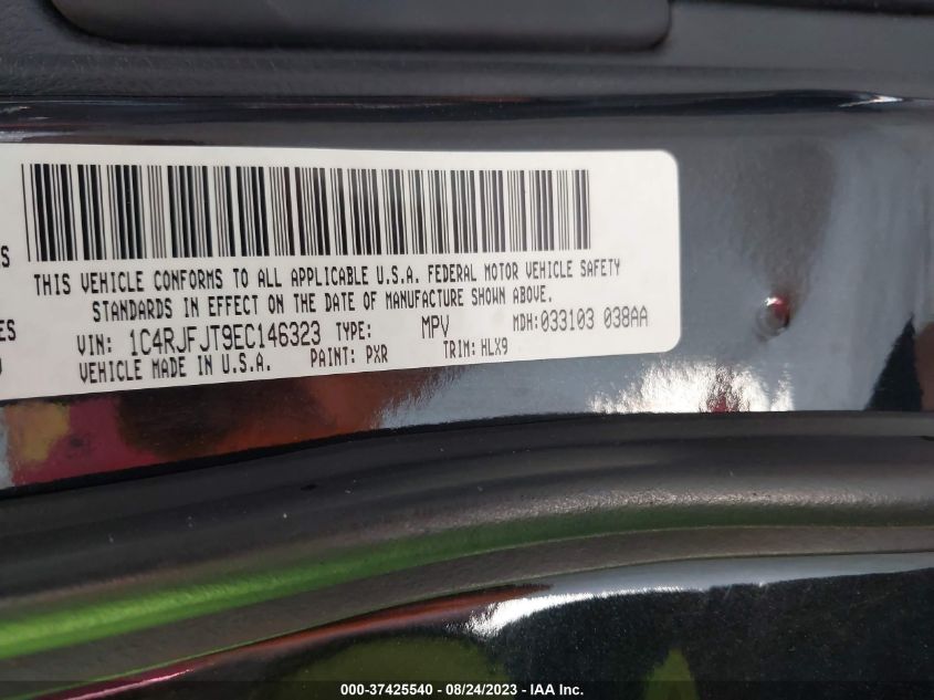 2014 JEEP GRAND CHEROKEE SUMMIT - 1C4RJFJT9EC146323
