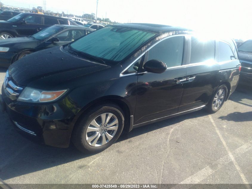 2014 HONDA ODYSSEY EXL - 5FNRL5H68EB066678
