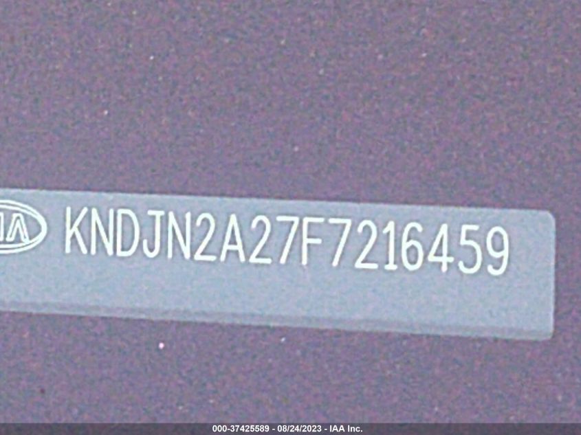 2015 KIA SOUL BASE - KNDJN2A27F7216459