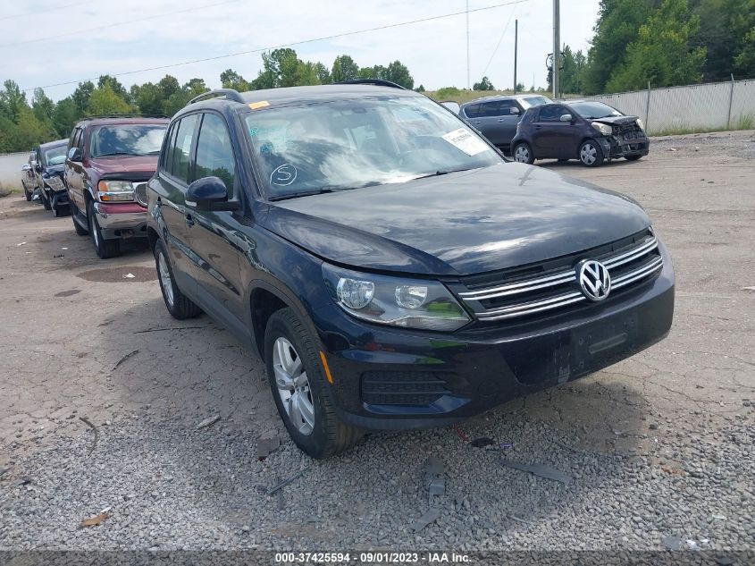 2017 VOLKSWAGEN TIGUAN - WVGAV7AX3HK014397