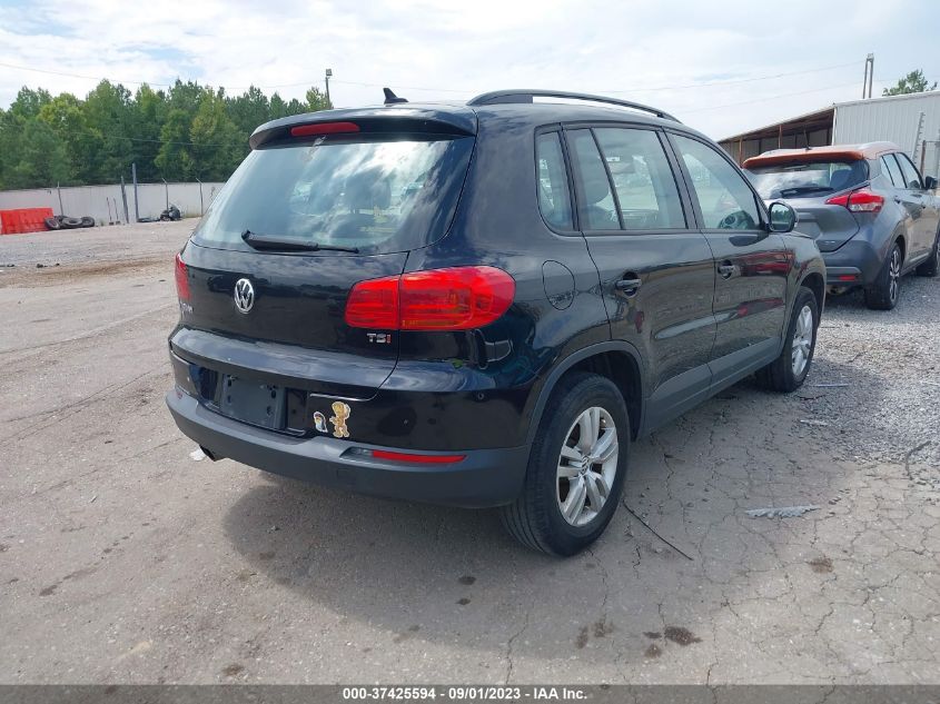 2017 VOLKSWAGEN TIGUAN - WVGAV7AX3HK014397