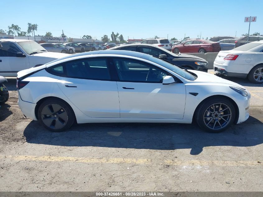 2022 TESLA MODEL 3 - 5YJ3E1EA8NF236958