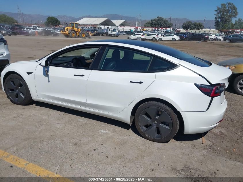 2022 TESLA MODEL 3 - 5YJ3E1EA8NF236958