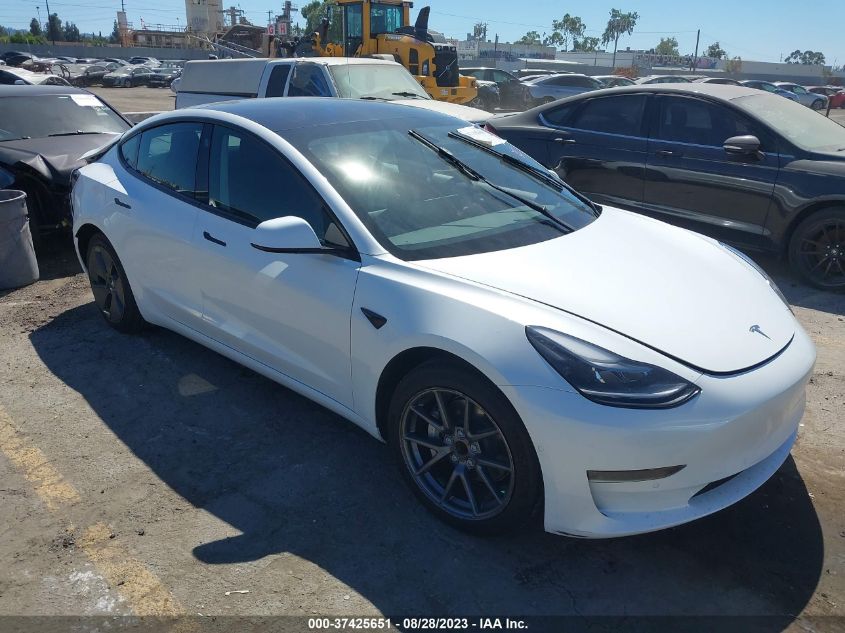 2022 TESLA MODEL 3 - 5YJ3E1EA8NF236958