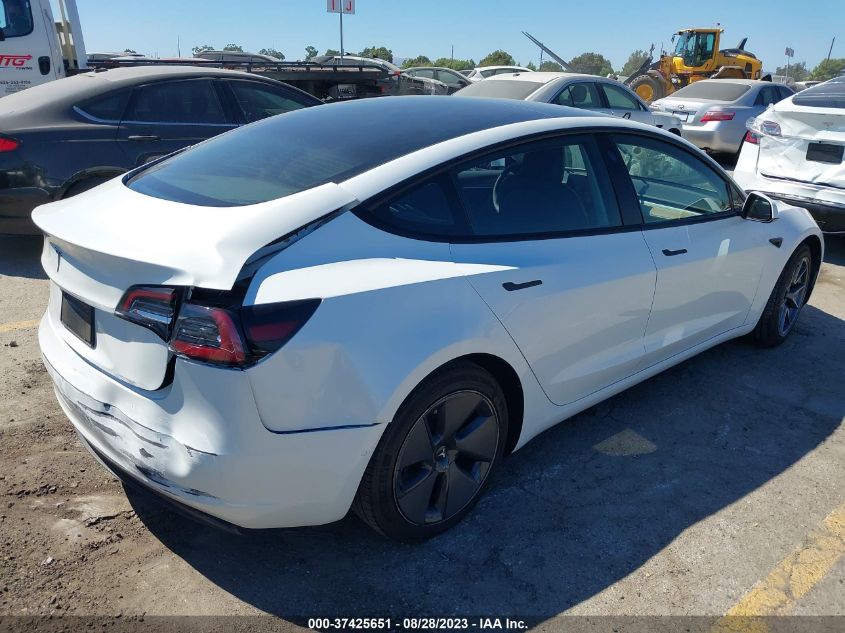2022 TESLA MODEL 3 - 5YJ3E1EA8NF236958