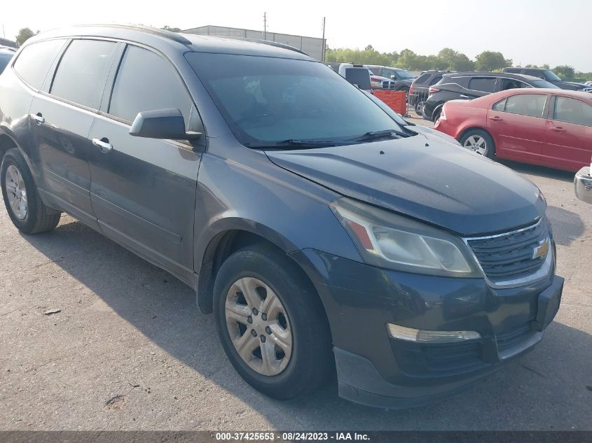 2014 CHEVROLET TRAVERSE LS - 1GNKRFEDXEJ255390