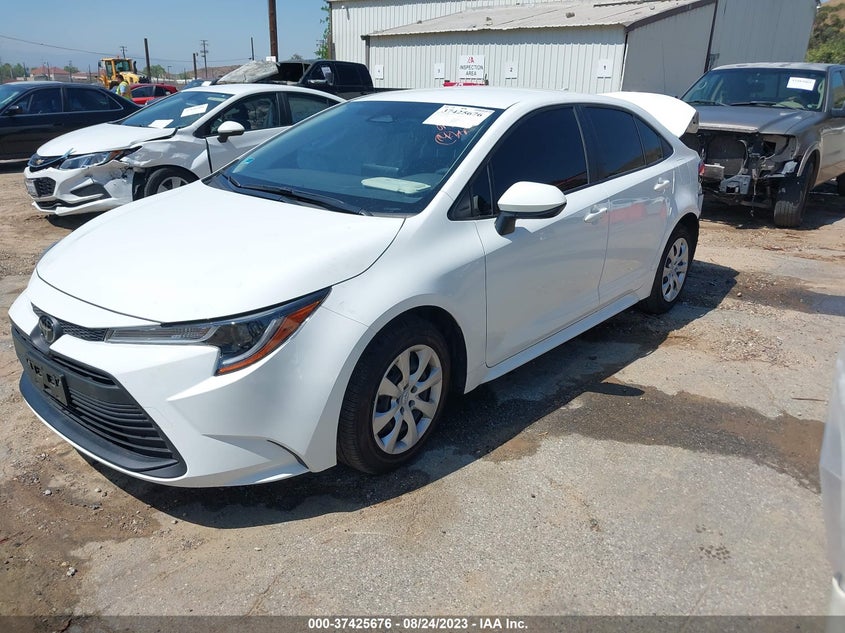 VIN JTDB4MEE4P3005476 2023 TOYOTA COROLLA LE