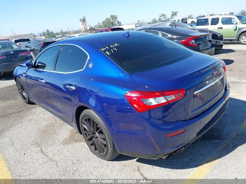 2015 MASERATI GHIBLI ZAM57XSA1F1152688