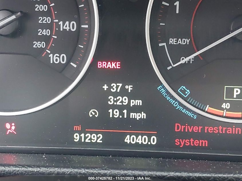 2014 BMW 335I XDRIVE WBA3B9G58ENR90299