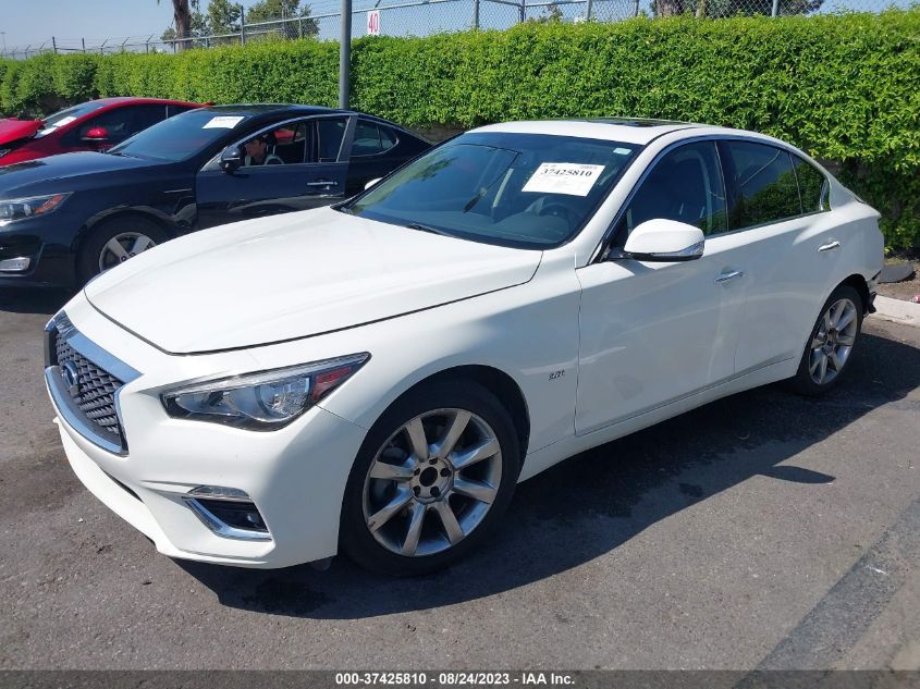 2019 INFINITI Q50 3.0T LUXE - JN1EV7AP9KM515752