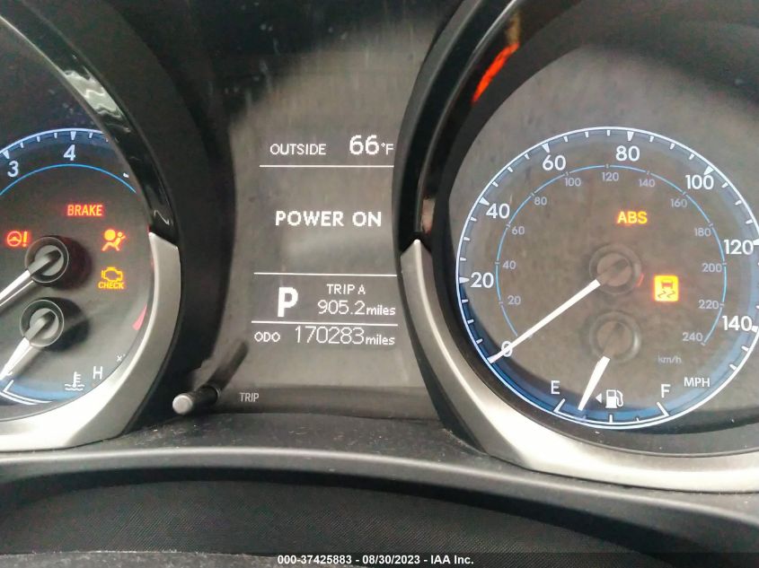 2016 TOYOTA COROLLA L/LE/S/S PLUS/LE PLUS - 2T1BURHE4GC716157