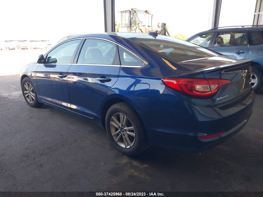 2016 HYUNDAI SONATA 2.4L - 5NPE24AF5GH401843