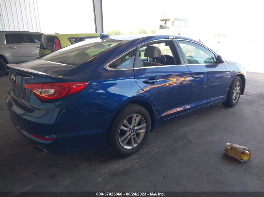 2016 HYUNDAI SONATA 2.4L - 5NPE24AF5GH401843