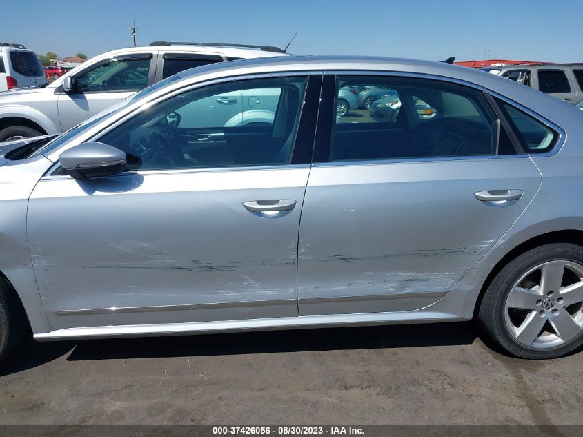 2017 VOLKSWAGEN PASSAT 1.8T SE - 1VWBT7A38HC037998