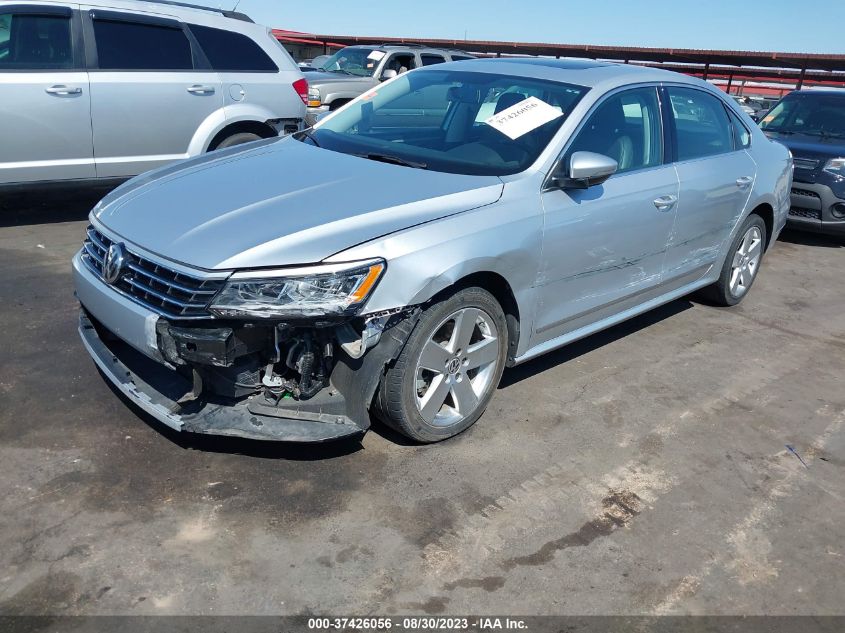 2017 VOLKSWAGEN PASSAT 1.8T SE - 1VWBT7A38HC037998