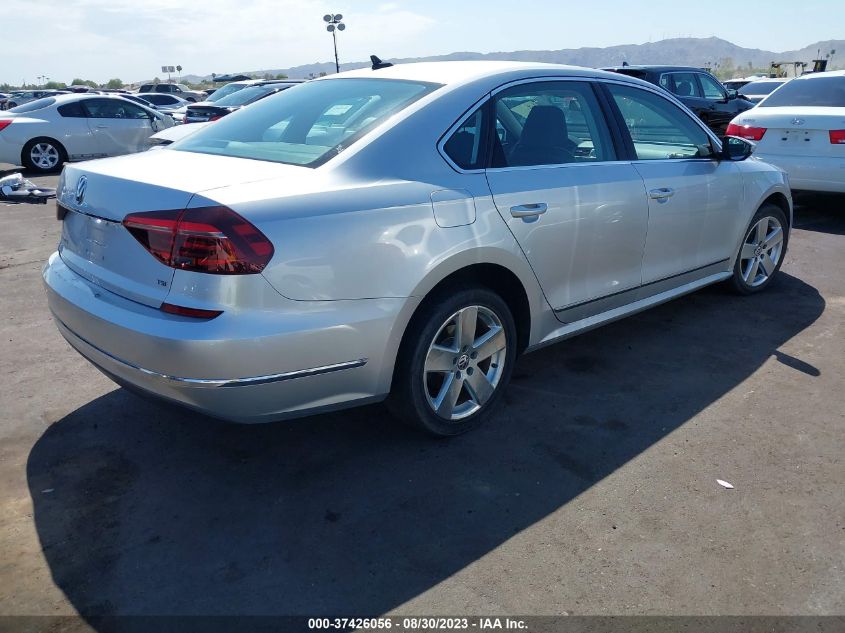 2017 VOLKSWAGEN PASSAT 1.8T SE - 1VWBT7A38HC037998