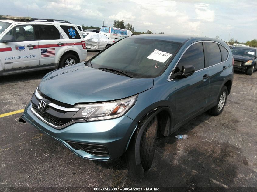 2015 HONDA CR-V LX - 5J6RM4H38FL127856