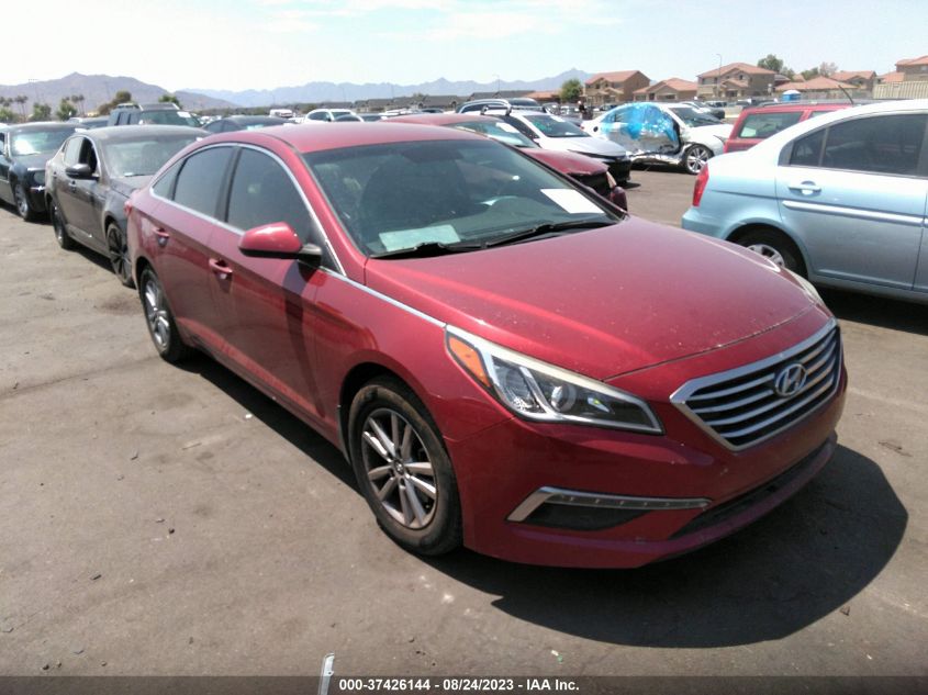 2015 HYUNDAI SONATA 2.4L SE - 5NPE24AF9FH190466