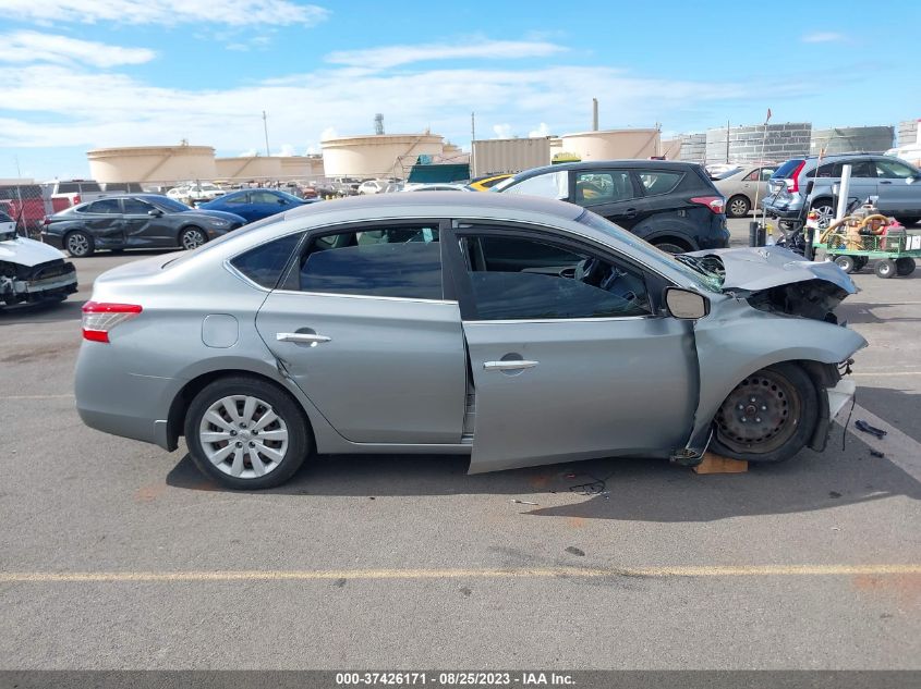 2014 NISSAN SENTRA S - 3N1AB7AP2EL685392