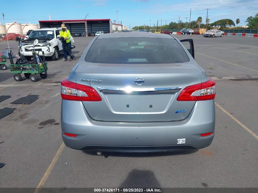 2014 NISSAN SENTRA S - 3N1AB7AP2EL685392