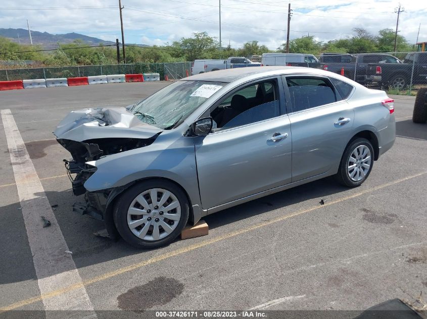 2014 NISSAN SENTRA S - 3N1AB7AP2EL685392