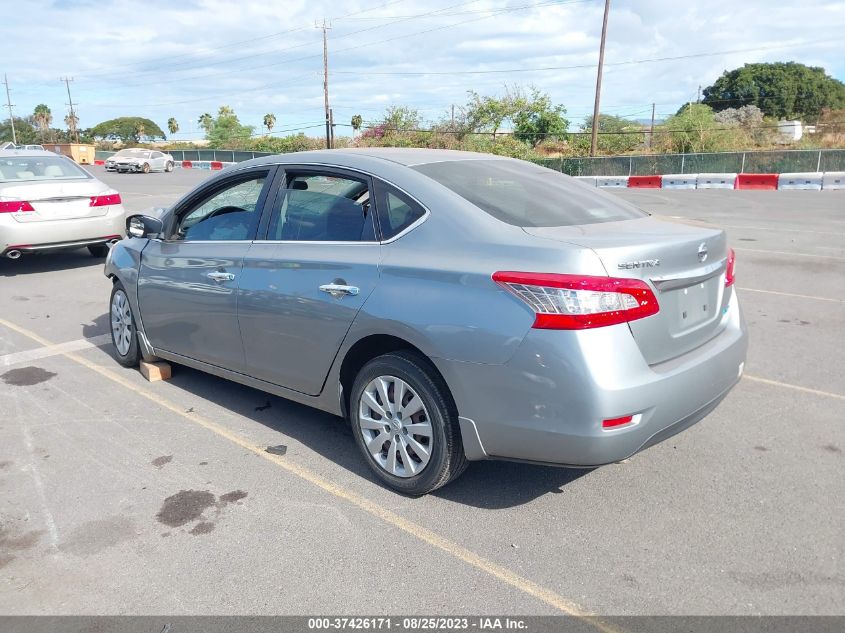 2014 NISSAN SENTRA S - 3N1AB7AP2EL685392
