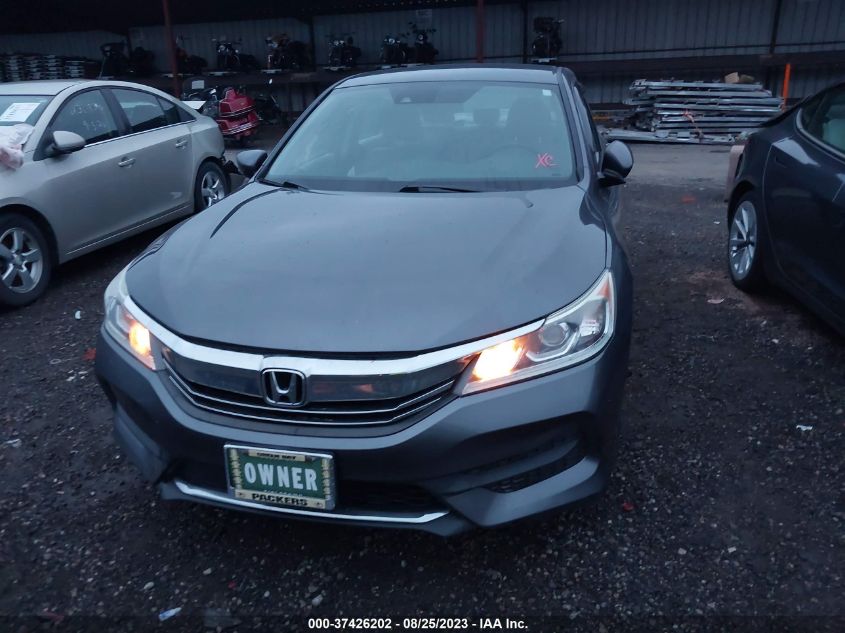 2016 HONDA ACCORD SEDAN LX - 1HGCR2F42GA101829