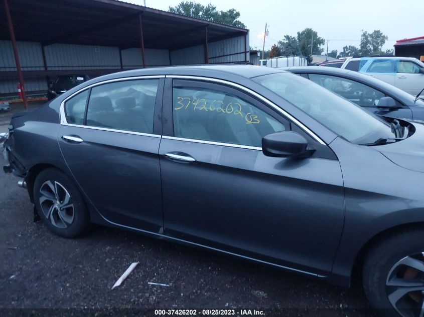2016 HONDA ACCORD SEDAN LX - 1HGCR2F42GA101829