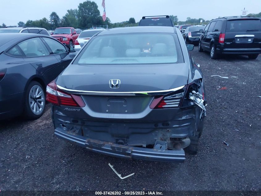 2016 HONDA ACCORD SEDAN LX - 1HGCR2F42GA101829