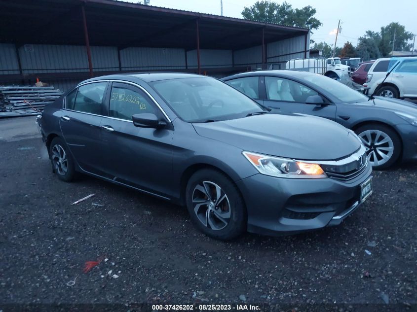 2016 HONDA ACCORD SEDAN LX - 1HGCR2F42GA101829