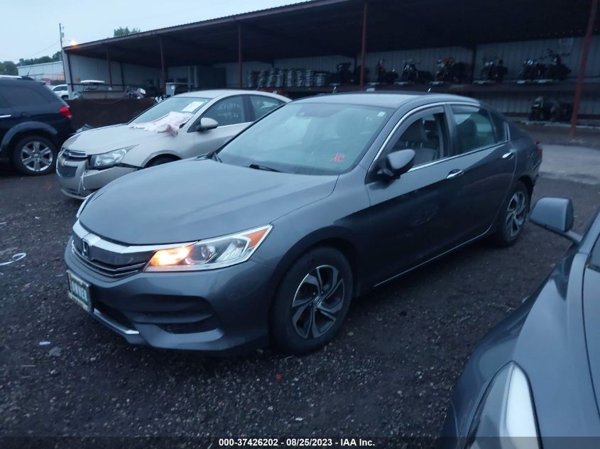 2016 HONDA ACCORD SEDAN LX - 1HGCR2F42GA101829