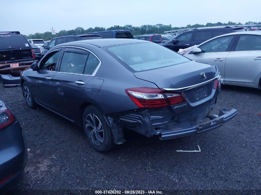 2016 HONDA ACCORD SEDAN LX - 1HGCR2F42GA101829